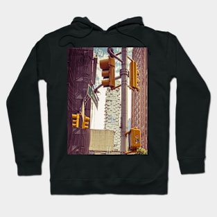 Traffic Lights Manhattan Street NYC Hoodie